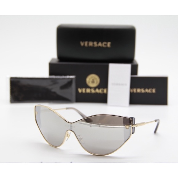 NEW VERSACE VE2239 1252/6G CAT EYE FRAME WOMEN’S SUNGLASSES VERSACE MOD 2239 - Picture 4 of 10
